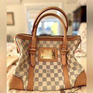 Louis Vuitton White Damien Azur Bag